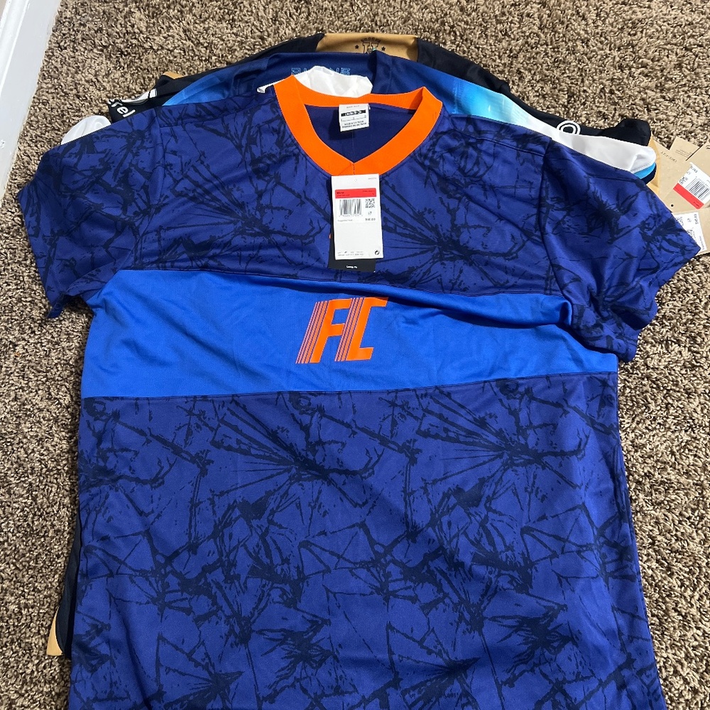 Soccer jerseys